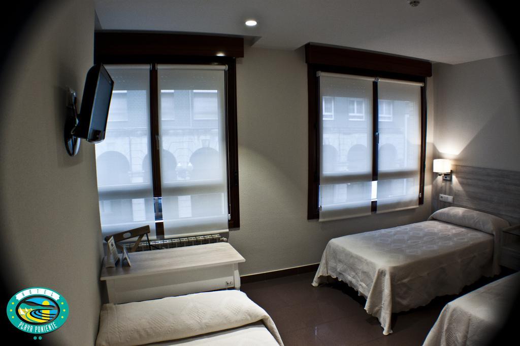 Hotel Playa Poniente Gijón Zewnętrze zdjęcie